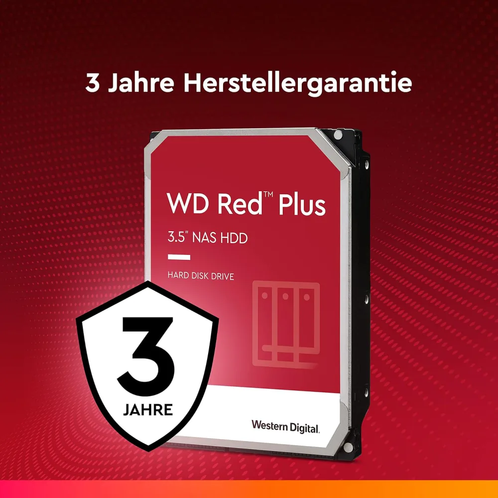 WD Red Plus 6TB 3.5 Inch NAS Internal Hard Drive view 5
